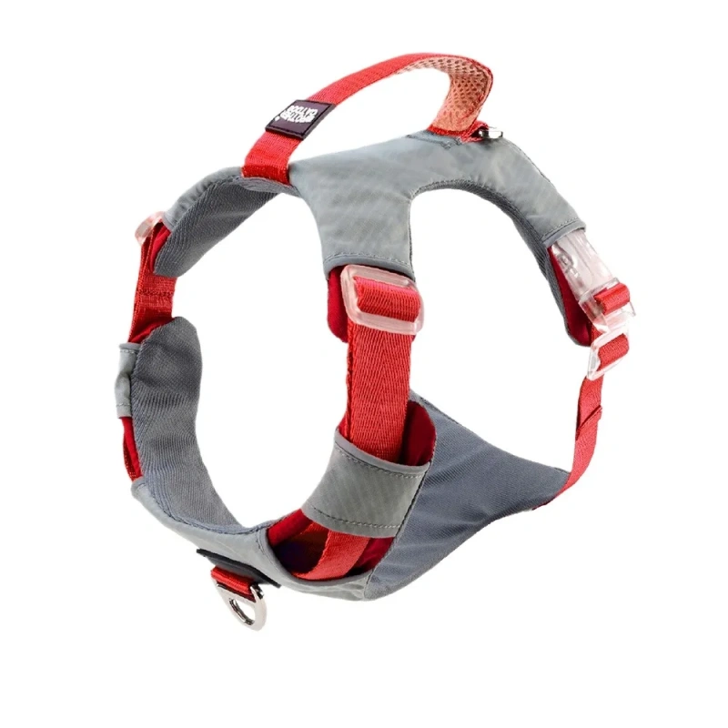 Dog Collar Large Explosion-proof Impact Leash Dog Harnesses Painless Designer Dogs Collar Pectoral Pet Accessories Supplies