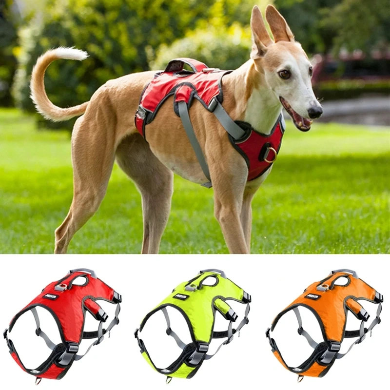 Adjustable Tank Top Pet Chest Strap Explosion-proof Big Dog Chest Strap Oxford Reflective Large Medium Small Pet Traction Rope