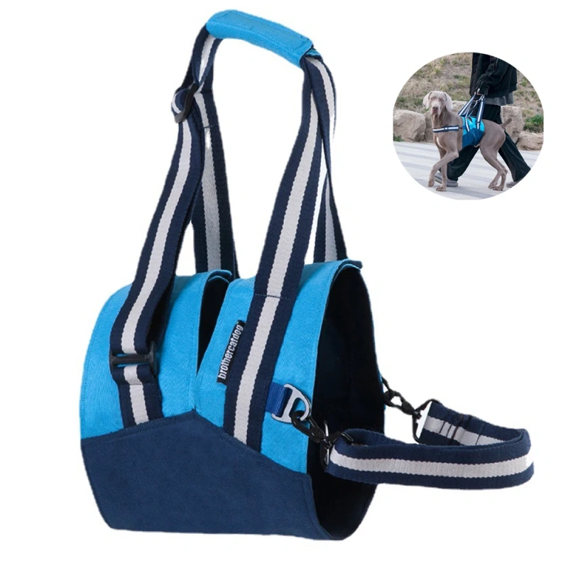 Disabled Dog Chest Strap Pet Dog Traction Belt Strap Elderly Dog Auxiliary Strap Injury Hind Leg Rehabilitation Booster Belt