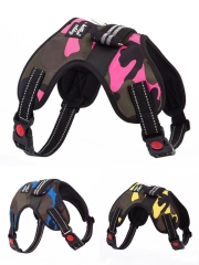 Pet Gear dog products New Custom design dog harness  No Pull Reflective Handle Pet Vest