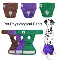 Pet Menstrual Pants Fastener Tape Comfortable Leak-Proof Dog Diaper for Periods Incontinence Potty Training