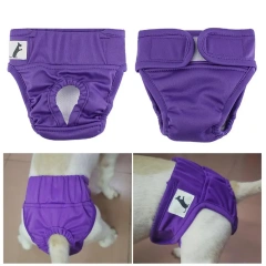 Pet Menstrual Pants Fastener Tape Comfortable Leak-Proof Dog Diaper for Periods Incontinence Potty Training