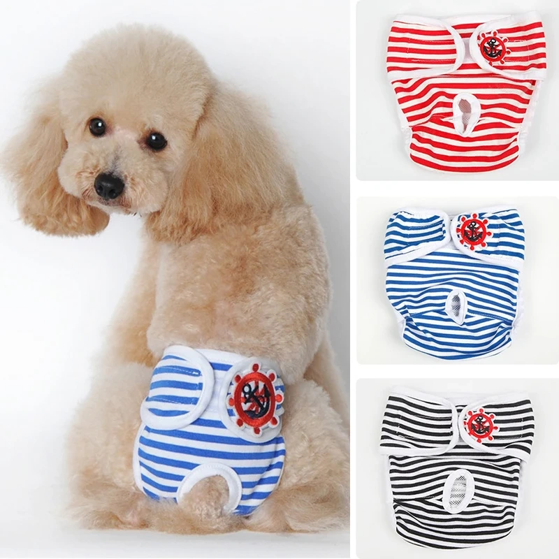 Diapers for Female Dogs Menstruation Underwear Diaper Panties for Dogs Tech From Terek Reusable Hygienic Panties for Dog Protect