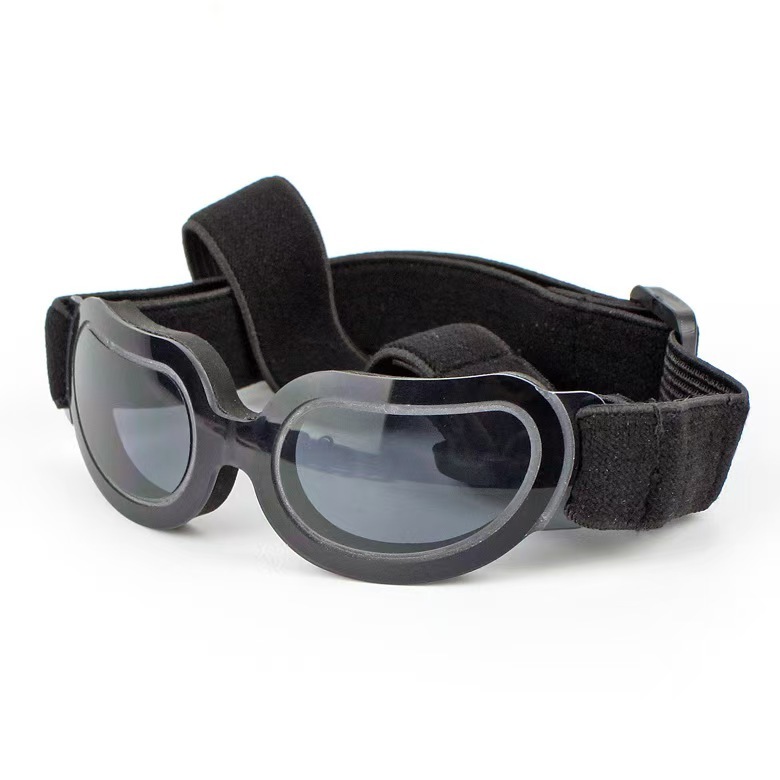 Dog Goggles Small Breed UV Lens Doggy Sunglasses for Small Dogs Eyes Protection Outdoor Antifogging Snowproof Windproof Glasses