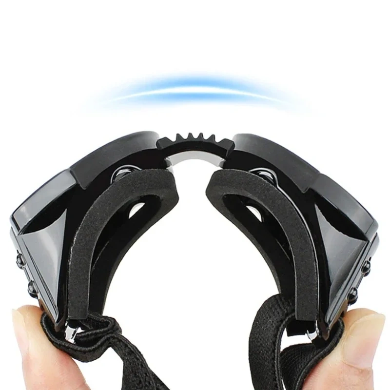 Pet Goggles for Small Dogs PVC Sun Protective Goggles with Adjust Belt Elastic Dog Goggles