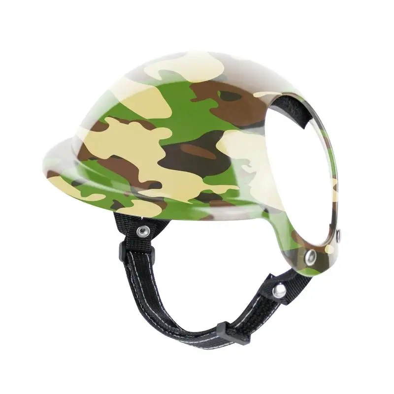 Pet Helmets Dog Cat Bicycle Motorcycle Helmet Outdoor Riding Dog Safety Hat For Traveling Head Protection Pet Travel Supplies