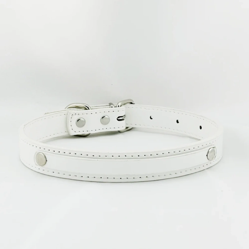 Fashion PU Leather Customized  Letters Daddy Slave Collar Sexy Rhinestone Bdsm Name Chocker Necklace Cosplay Jewelry