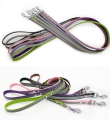 Personalized Dog Collar Leather Reflective Cat Collar Custom Engraved ID Tag Engraved For Puppy Large Dogs  Pet accessories
