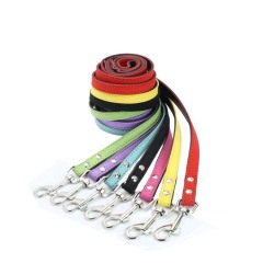 Dog Collar Adjustable Pet Products pet Necklace Dog Harness Leash Quick Release Bling Rhinestone 1 PC PU Leather