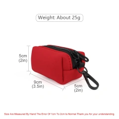 Pet Poop Bag Pet Garbage Storage Waste Bag Dispenser Cat Dog Leashes Accessories Outdoor