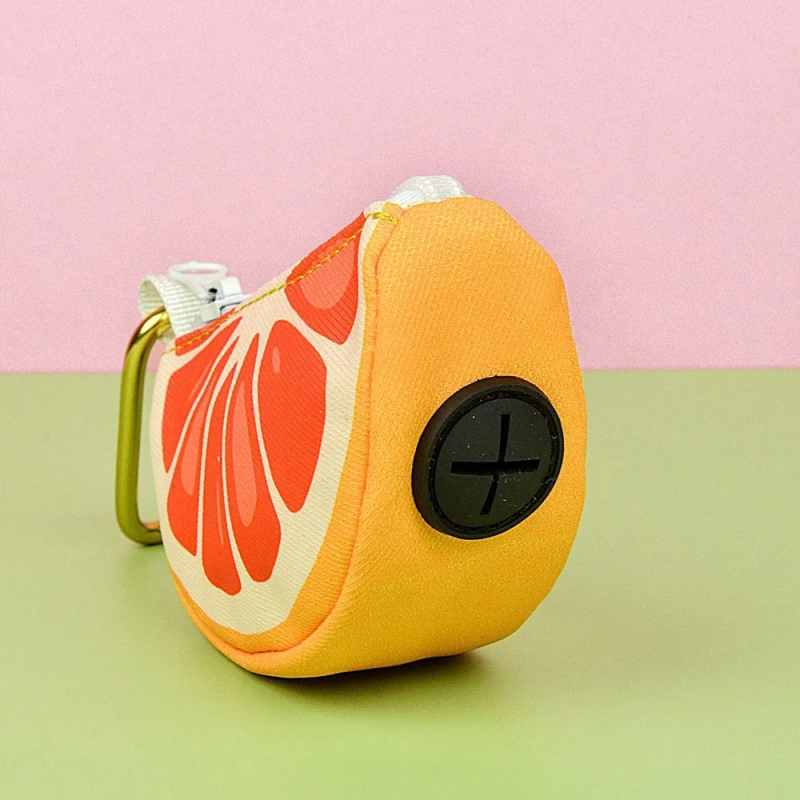 Protable Dog Poop Bag Dispenser Pouch Printed Dogs Poop Waste Bag Holder Pets Supplies Garbage Snack Bags For Outdoor Walking