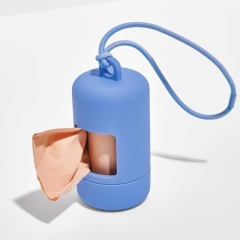 Dog Poop Bag Carrier Portable Pet Waste Bag Dispenser Luxury Stylish Dog Garbage Holder Dispensers Cleaning Supplies