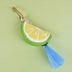 Protable Dog Poop Bag Dispenser Pouch Printed Dogs Poop Waste Bag Holder Pets Supplies Garbage Snack Bags For Outdoor Walking