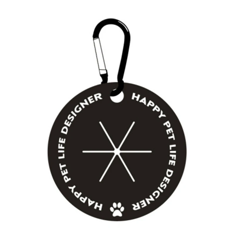 Poop Bag Holder Dispenser for Dogs with Leash Attachment Outdoor Walking 090C