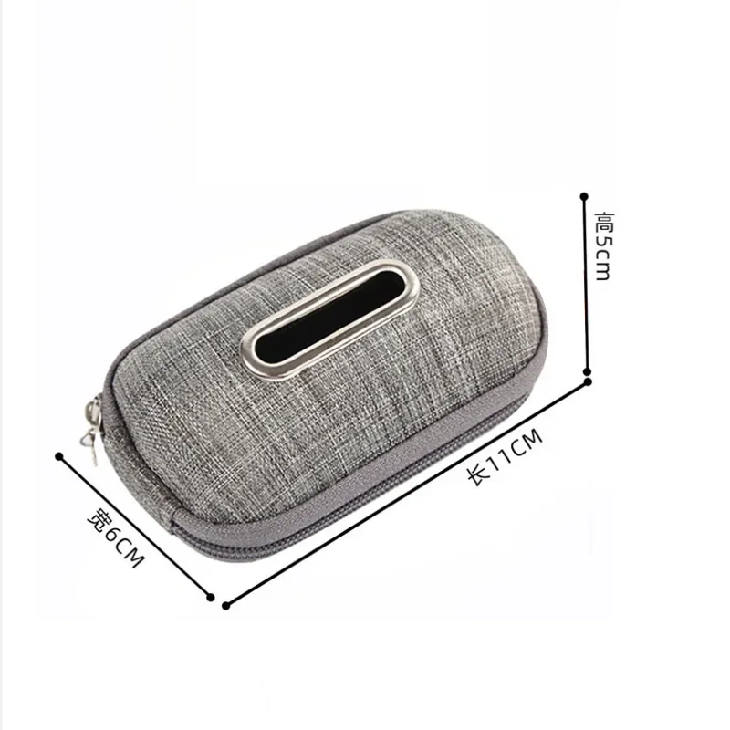 Portable Pet Dog Poop Bag Dispenser Pick-Up Bags Holder With Rope Cleaning Waste Garbage Box