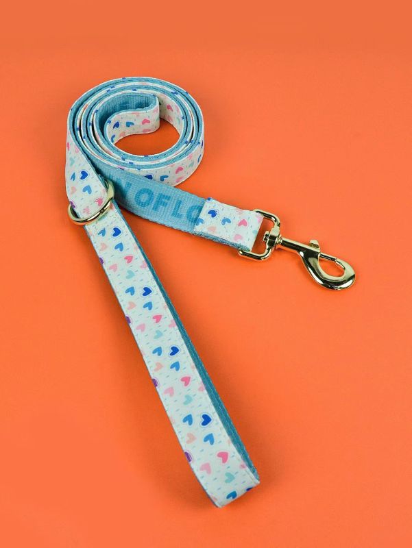 1 Pcs Summer Cute high quality gold hardware Luxury Pet Trash Bag & Traction Rope Double sided print Pet dog & cat holiday gift