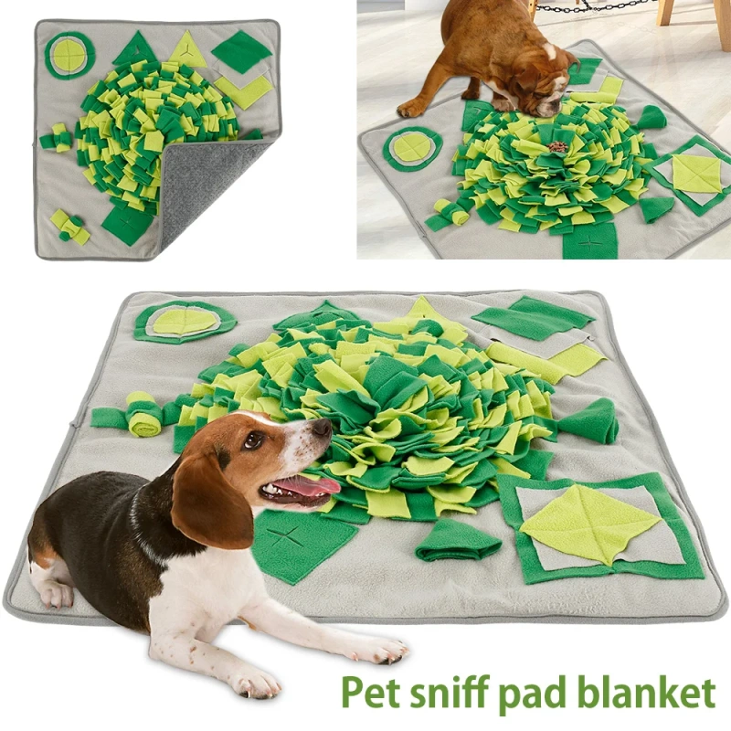 Dogs Snuffle Mat Dog Toys Pet Pet Sniffing Training Mat Interactive Durable Dog Slow Feeding Pad Training Mat For Stress Relief