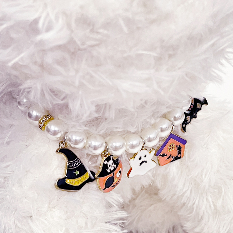 Halloween puppy cat necklace jewelry, pet accessories small and medium dogs dog collar