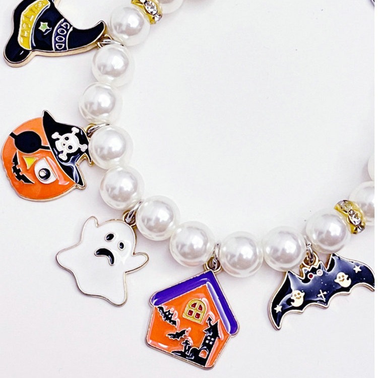 Halloween puppy cat necklace jewelry, pet accessories small and medium dogs dog collar