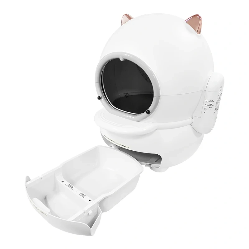 Factory Wholesales Smart Cat Toilet Box Intelligent Monitoring And Automatic Cleaning Smart Cat Litter Box