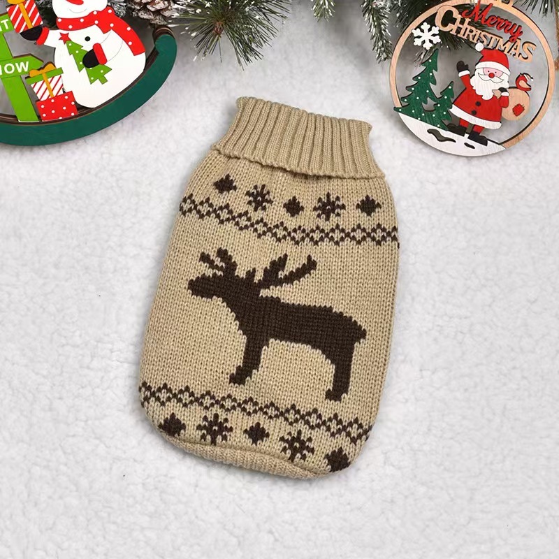 Warm Dog Clothes for Small Dog Coats Jacket Winter Clothes for Dogs Cats Clothing Chihuahua Cartoon Pet Sweater Costume Apparels