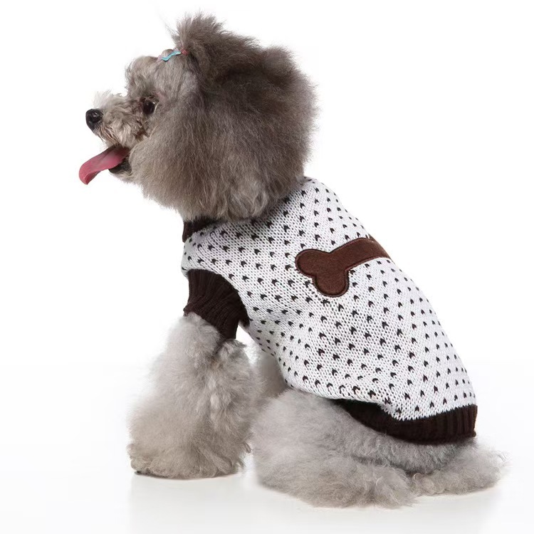 Christmas Sweater Dog Clothes Winter Warm Pet Coat Jacket Vest