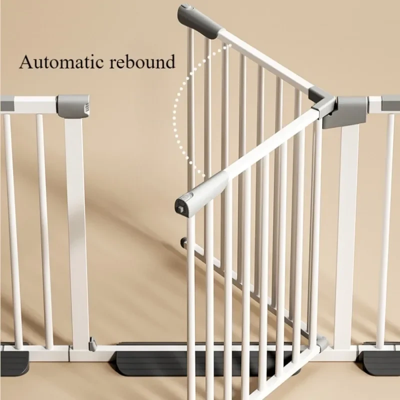 Carbon Steel Dog Fences Indoor Balcony Partition Fence Heighten Punch-free Door Rail Stairs Doorways Pet Products Dog Supplies