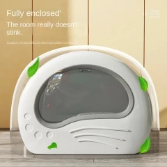 Extra large fully enclosed drawer cat litter box anti-splash and odor-proof cat toilet extra large integrated cat litter box