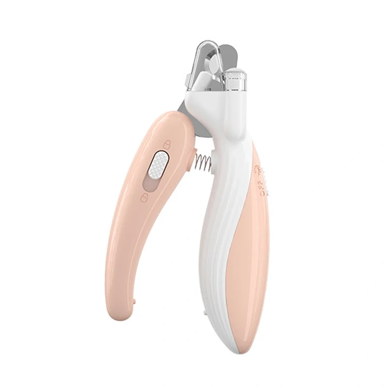 Professional Dog Nail Clippers With Led Light Pet Nail Clippers For Cats Dogs Splash-Proof Pet Cat Claw Scissors Dog Nail Cutter