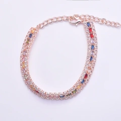 Luxury Bling Crystal Rhinestone Dog Cat Necklace Adjustable Collar For Pet Wedding Clothes Accessorie Decorative Supplies