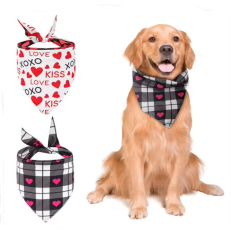 Triangle Saliva Towel for Pets, Triangular Bandage, Accessories Supplies, Triangle Scarf for Dog and Cat