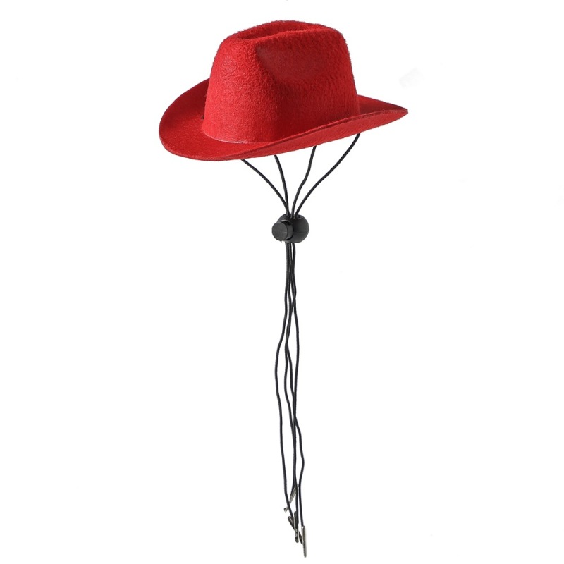 Dog Hat Cute Western Cowboy Style Cat Hat, Dog Cowboy Hat  for Cat  Dog Cap Cute Pet Costume