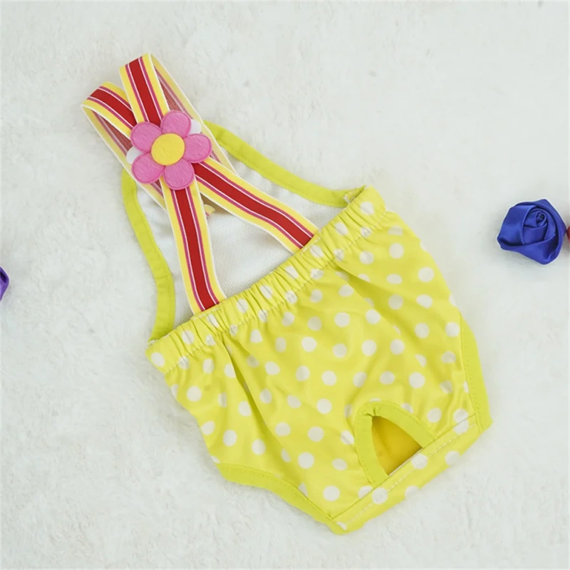 Cartoon Print Pet Dog Shorts Diaper Sanitary Physiological Pants Washable Female Short Panties Menstruation Underwear Briefs