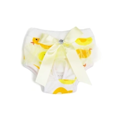 Washable Dogs Diaper Sanitary Pants Bow Tie Decor Cotton Pet Physiological Dog Menstruation Underwear Puppy Shorts Dogs Supplies