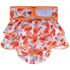 Female Dogs Diaper Washable Pets Physiological Pants Sanitary Panties Leakproof Menstrual Underwear for Small Large Dogs Shorts