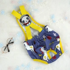 Cartoon Print Pet Dog Shorts Diaper Sanitary Physiological Pants Washable Female Short Panties Menstruation Underwear Briefs