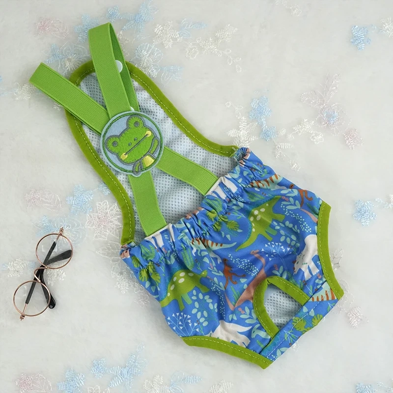 Cartoon Print Pet Dog Shorts Diaper Sanitary Physiological Pants Washable Female Short Panties Menstruation Underwear Briefs