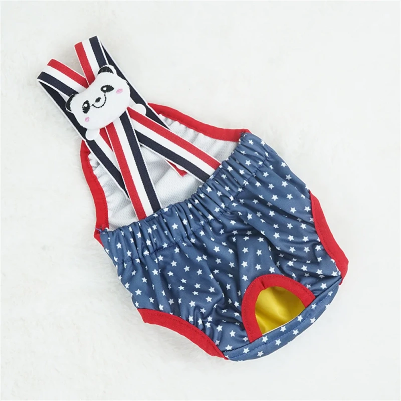 Cartoon Print Pet Dog Shorts Diaper Sanitary Physiological Pants Washable Female Short Panties Menstruation Underwear Briefs
