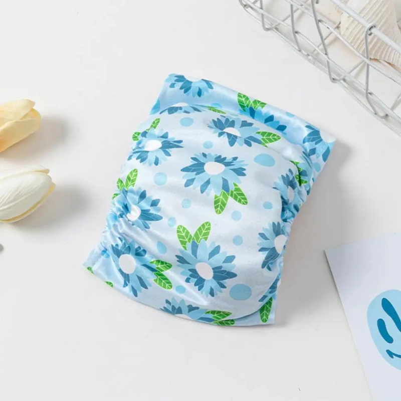 Dog Shorts Adjusting Physiological Pants Pet Underwear Pet Physiological Pants Clean Cute Printing Dog Puppy Reusable Sanitary