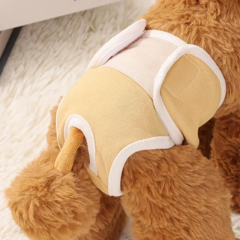 Reusable Female Dogs Diaper Pants Sanitary Female Dog Pants Diapers for Dogs Menstruation Pet Cat Physiological Safety Pants