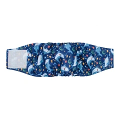 Pet Physiological Pants Dog Diapers Adjustable Leakproof Male Dog Belly Band Diapers High Absorbency Comfortable for Training