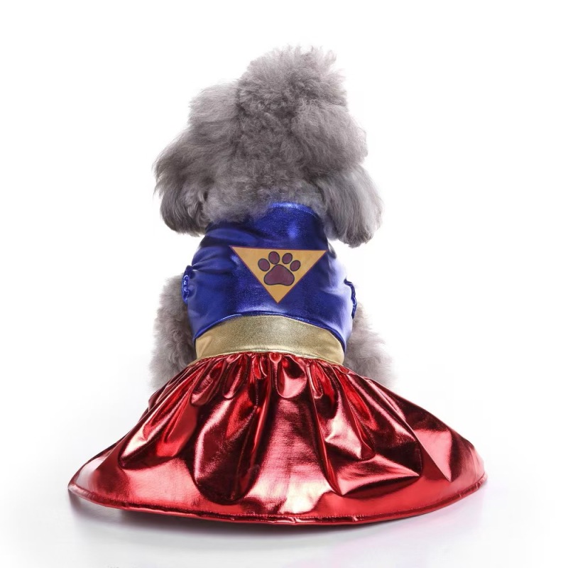 Puppy Fancy Dress,Christmas Santa Costume, Halloween Cat Costume, Pet Clothes, Christmas Suit with Cap for Dogs and Cats