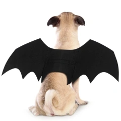 Halloween Cats and Dogs Dress Up Pets Transformation Costumes Bat Wings Halloween Funny Atmosphere Pet Supplies
