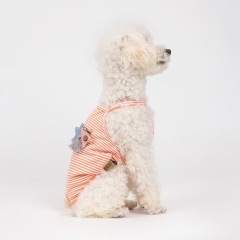 Striped Pet Physiological Pants One-Piece Strap Dog Menstrual Pants Teddy Bichon Bear Puppy Sanitary Pants Dog Underpants Shorts