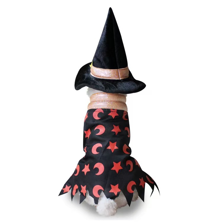 Puppy Fancy Dress,Christmas Santa Costume, Halloween Cat Costume, Pet Clothes, Christmas Suit with Cap for Dogs and Cats