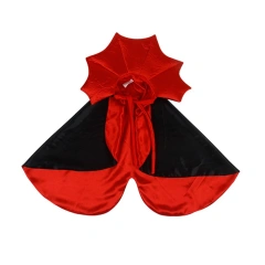 Halloween Cat Cosplay Costume Indoor Kitten Horn Cape House Party Puppy Stuff Holiday Pet Vampire Character Costumes Pets Cape