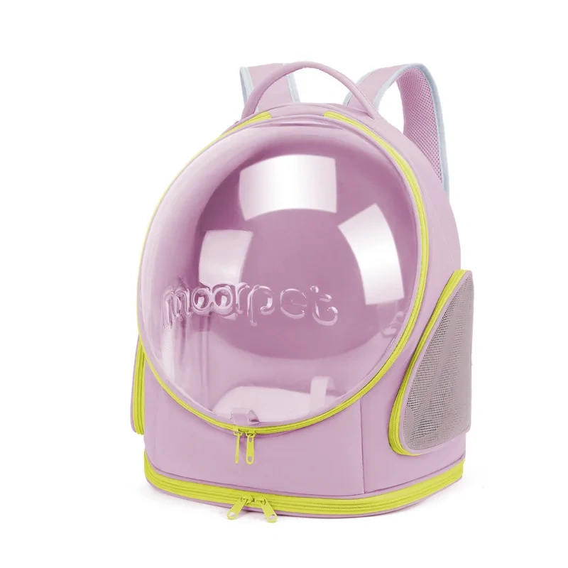 Cat Carrying Bag Space Pet Backpack Breathable Portable Transparent Backpack Puppy Dog Transport Carrier Space Capsule Bag Pets