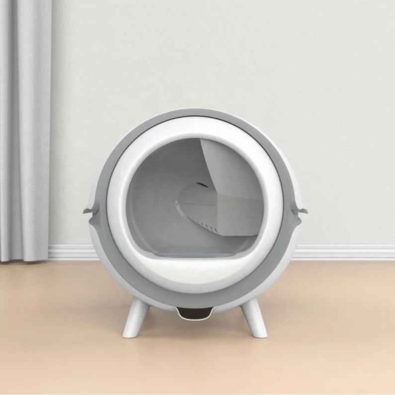 Big Size Cat Litter Box Easy Clean Fully Enclosed Cat Toilet , Reduce Litter Scatter Up to 95% , Shovel & Deodorizer