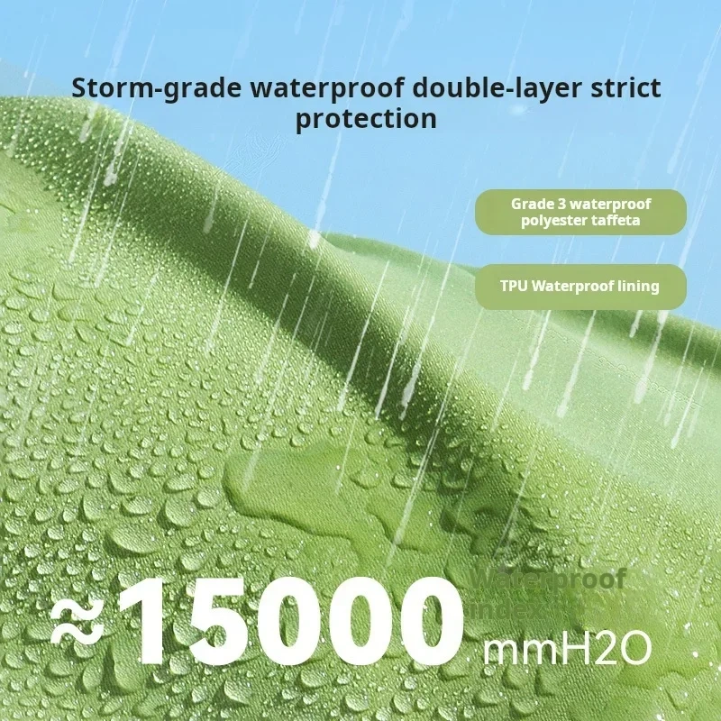 Dog Raincoat 1PC Cat Windproof Water All-Inclusive Hooded Rain Poncho Outdoor Poncho Large Small and Medium Dogs Pet Supplies