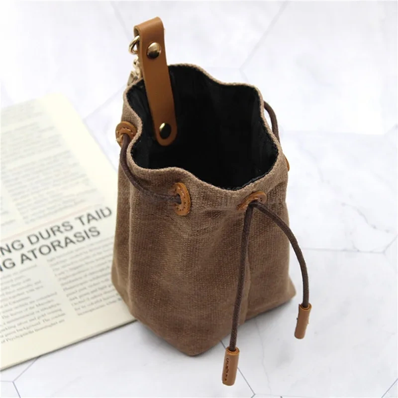 Pouch Dog Treat Pouch Food Storage Pet Training Portable Dog Training Treats Snack Bag with Drawstring for Small